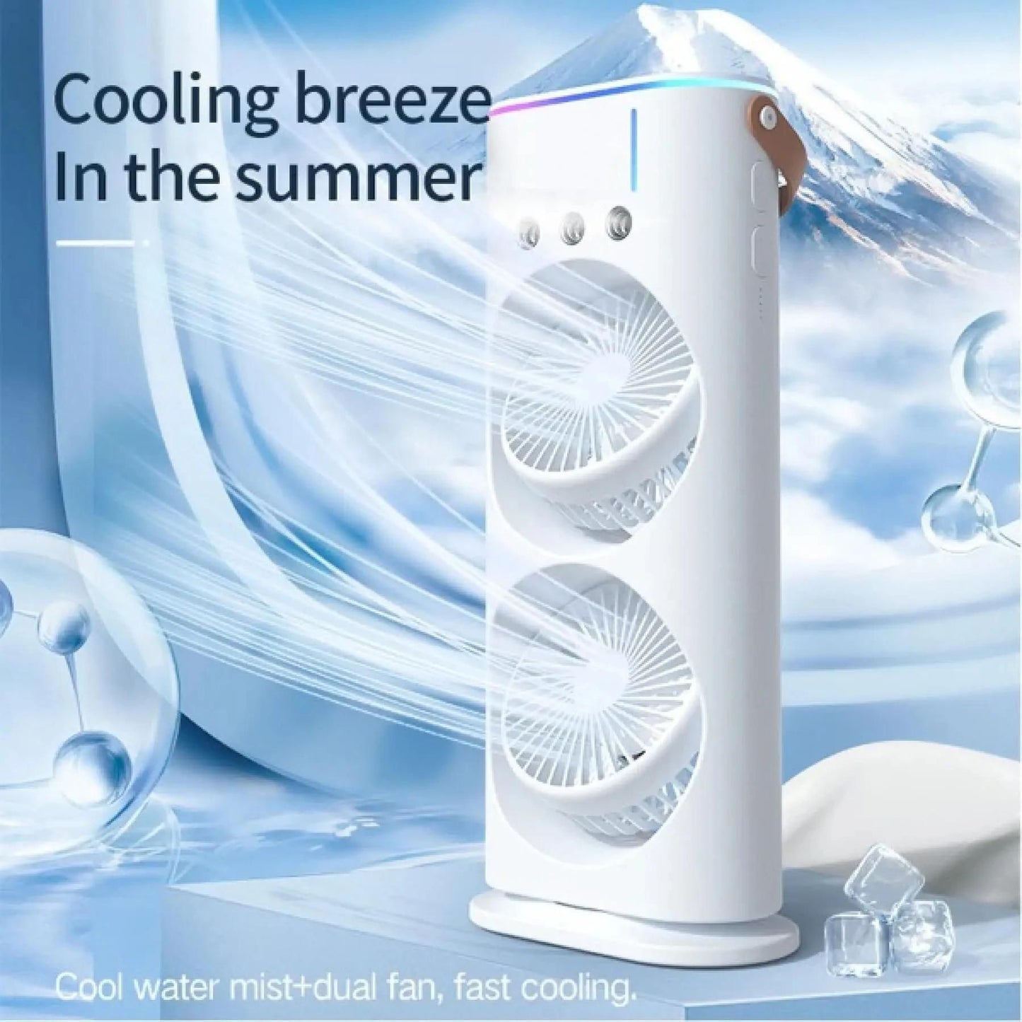 Portable Fan Double Ended Spray Fan Desk Fan