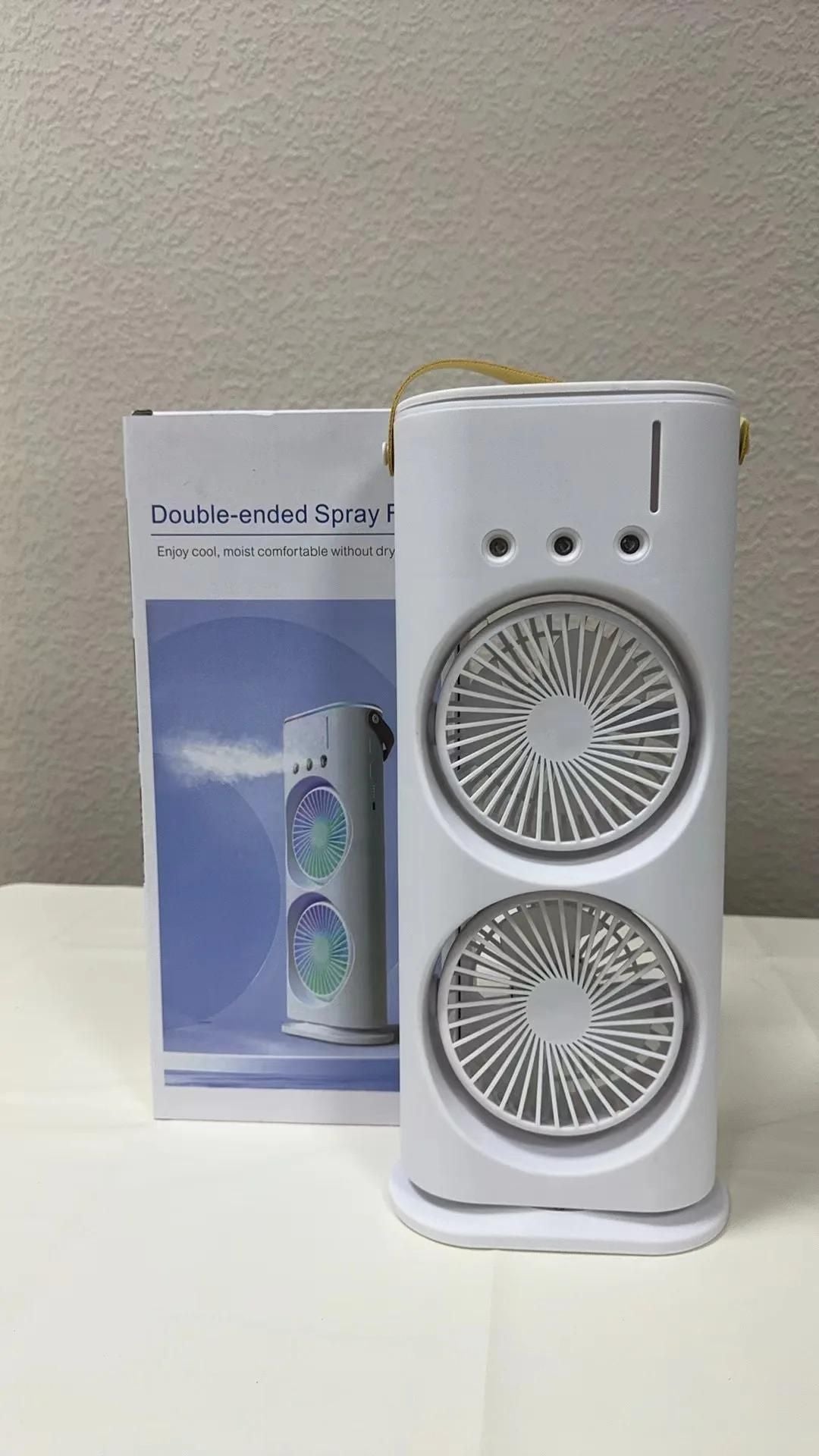 Portable Fan Double Ended Spray Fan Desk Fan