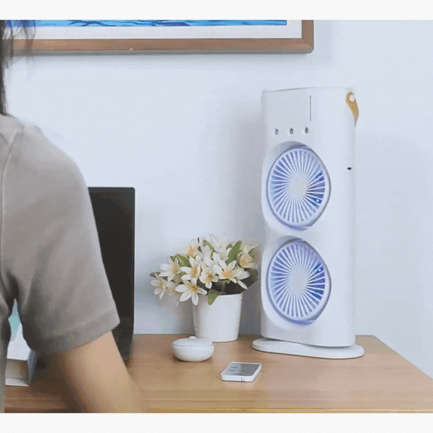 Portable Fan Double Ended Spray Fan Desk Fan
