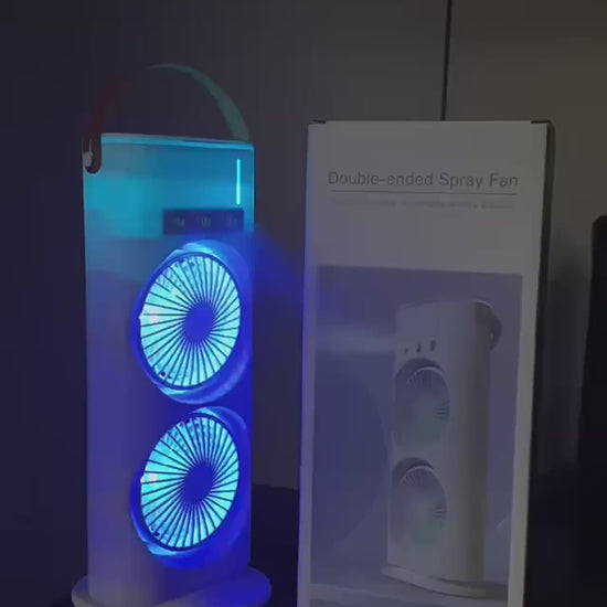 Portable Fan Double Ended Spray Fan Desk Fan