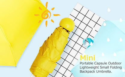 Large Capsule Umbrella –Travel Friendly