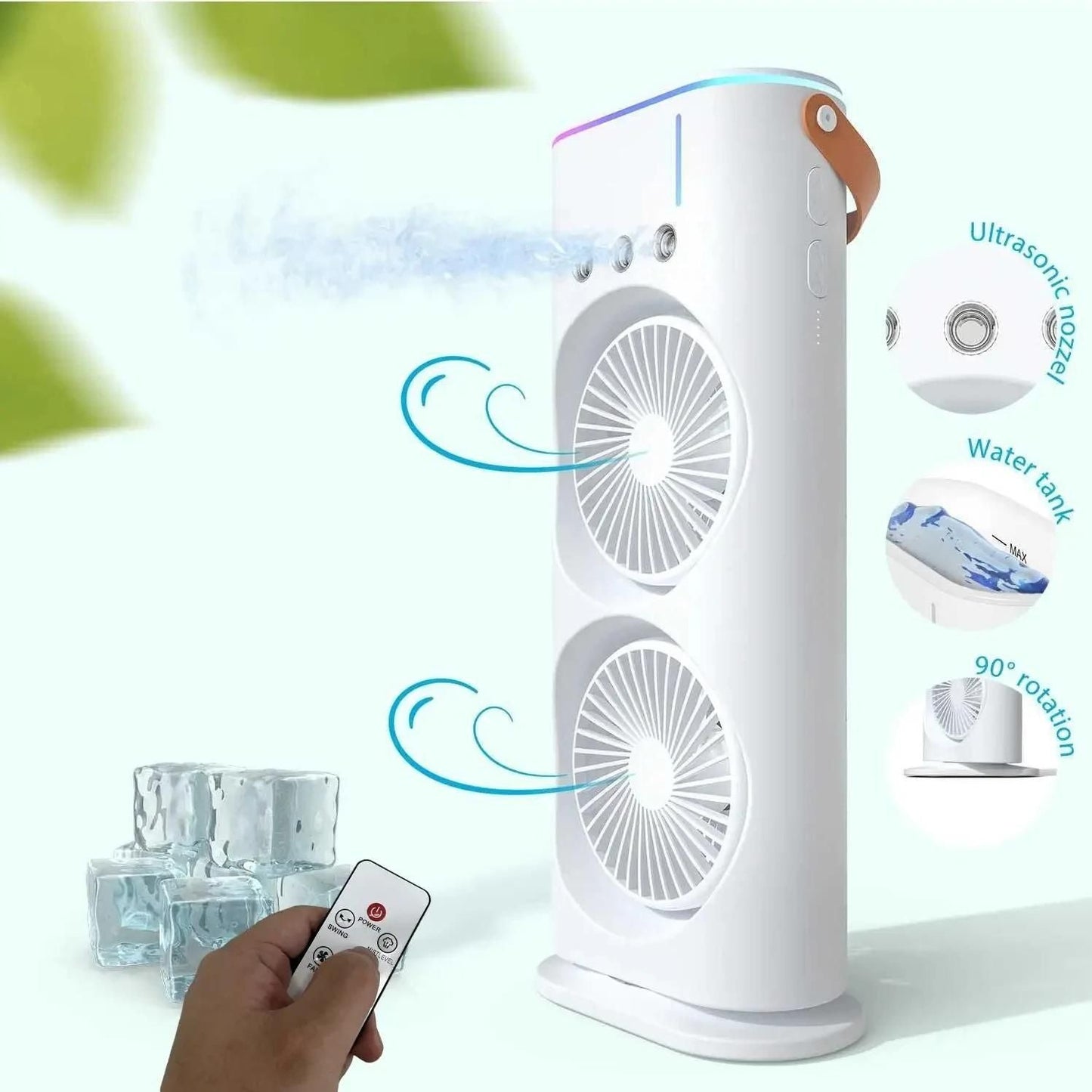 Portable Fan Double Ended Spray Fan Desk Fan